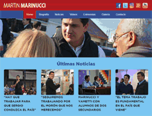 Tablet Screenshot of martinmarinucci.com